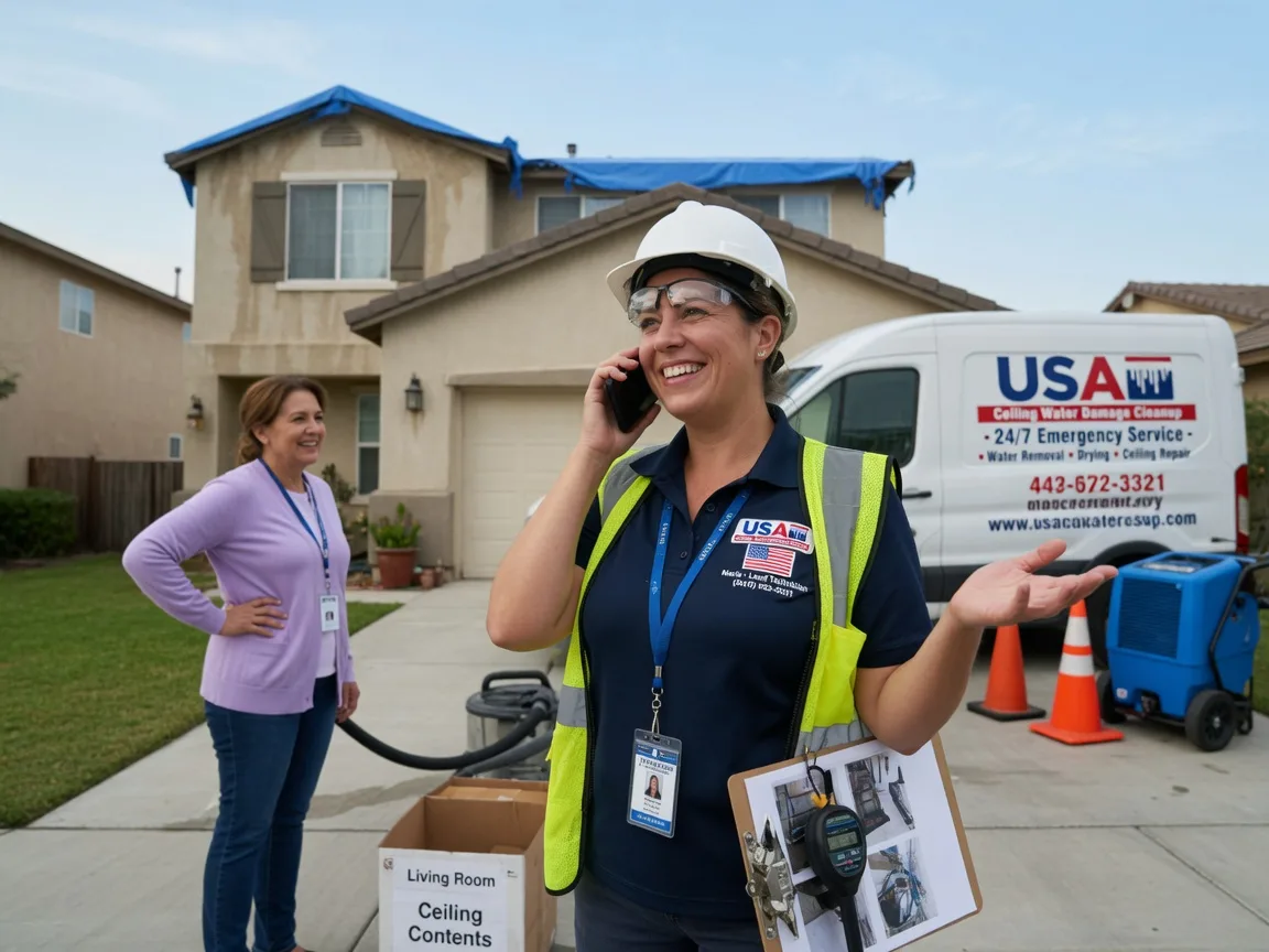 Ceiling Water Damage Restoration Lincoln, DE FAQs
